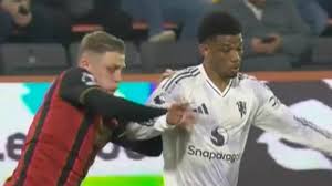 Furious Man United to launch formal complaint to referees' chief Howard Webb after 'yet another VAR blunder' with Amad Diallo controversially denied penalty at Bournemouth - leaving Michael Carrick 'baffled'