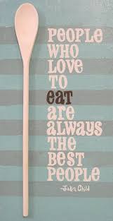Julia Child About Eating | Quote Picture via Relatably.com