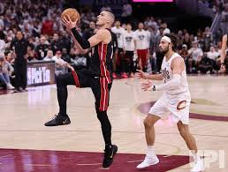 Photo: Miami Heat VS Cleveland Cavaliers in Cleveland – CLE20250423113