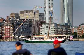 Tall Ships Sail Into Boston Harbor for Historic Sail250 Celebration