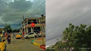 Se registran fuertes lluvias en Barranquilla en la tarde de este lunes 15 de junio