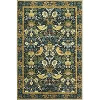 Amazon.com: Topllen Runner Rug - 2'x5' Boho Washable Kitchen Rug, Non-Slip Soft Low Pile Rugs Indoor for Entrance Bedroom Bathroom Living Room,Vintage Throw Hallway Carpet Stain Resistance (Dark Green, 2x5ft) : Home