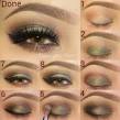 Eyeshadow light brown eyes