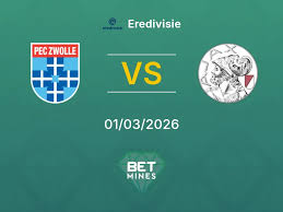 PEC Zwolle x Ajax Palpite: Prévia e Análise da Partida | Eredivisie 01-03-2026