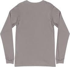 Unisex Long Sleeve Tee – Bold Hand and Lips Graphic – Stylish Artistic Apparel for Casual Wear Athletic Heather at Amazon Men's Clothing store