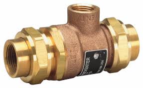 Watts 3/4" FPT Bronze Dual Check Backflow Preventer w ...