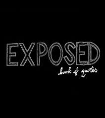 Exposed - Book of Quotes on Behance via Relatably.com