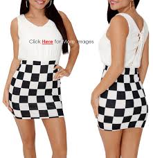 Image result for black and white party dresses for teenagers