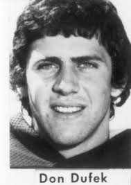 Don Dufek played both football and hockey for Michigan in the early 1970s. Grand Rapids Press file photo - dufek-thumb-250x352-133571