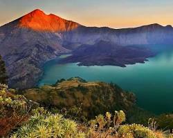 Gambar Gunung Rinjani, Nusa Tenggara Barat