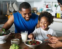 Eating healthy foods