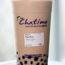 Image result for pearl milk tea chatime