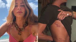 Grazi Massafera revela nova tatuagem de onça feita perto do seio