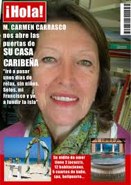 Mª Carmen Carrasco en el &quot;¡Hola!&quot; El viernes 20 de abril de 2012, Mª Carmen se sorprendió al llegar al colegio y verse a sí misma en la portada de la ... - hola