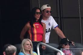 Brad Pitt and Ines de Ramon Have a FIFA World Cup Date at Los Angeles Stadium