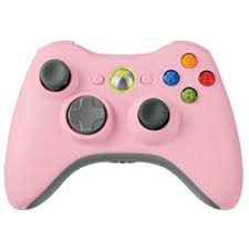 Pink xbox controller