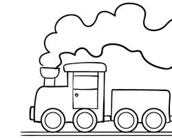 Hình ảnh về Tranh tô màu tàu hỏa