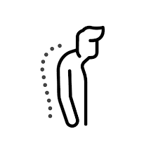 Forward Head & Rounded Shoulder Posture Icon