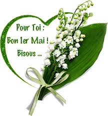 Résultat de recherche d'images pour "muguet porte bonheur"