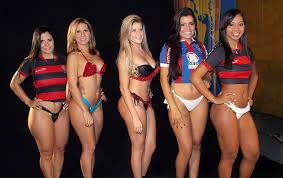 Resultado de imagem para gatas do brasileirão 2013