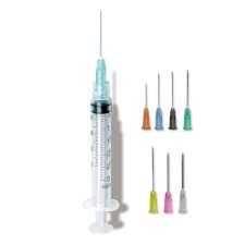 Luer Lock Syringe and Needle Combo - 3cc - Sterile - 4MD Medical