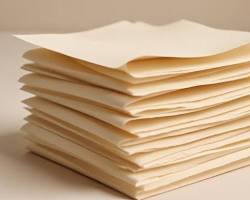 Image of uncoated paper