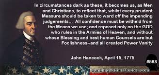 Founding Fathers Quotes - John Hancock via Relatably.com