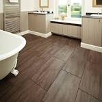 Vinyl flooring bathroom