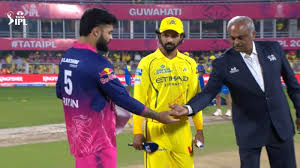 RR vs CSK, IPL 2026: ಸಿಎಸ್​ಕೆ ವಿರುದ್ಧ ಟಾಸ್ ಗೆದ್ದು, ಬೌಲಿಂಗ್ ಆಯ್ಕೆ ಮಾಡಿಕೊಂಡ ರಾಜಸ್ಥಾನ್ ರಾಯಲ್ಸ್!