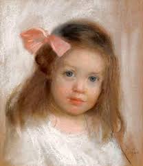 Emily Sartain (1841 – 1927, American) - portrait-of-a-young-girl