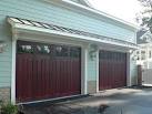 Garage door overhang