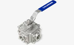 Ball Valve – 3-way thread/bw (block type)