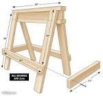 How to build a sawhorse