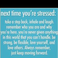 It&#39;s not easy to laugh when stressed. I is very important to keep ... via Relatably.com