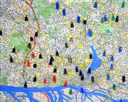 Store location analysis map