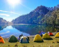 Gambar Keindahan pagi hari di Ranu Kumbolo