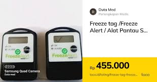 Jual Freeze tag /Freeze Alert / Alat Pantau Suhu SENSITECH…