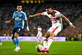 Zamalek SC and Pyramids FC logos