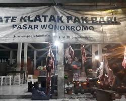 Gambar Sate Kambing Klathak Pak Bari Yogyakarta