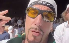 Ali G crashes Wimbledon final