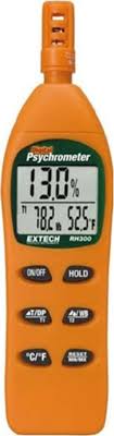 Extech RH300-NIST Humidity Meter Digital Psychrometer with ...