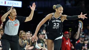 A'ja Wilson becomes fastest in WNBA to reach 6,000 points