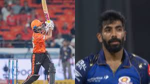 Young Salil Arora Smashes Jasprit Bumrah with No Look Shot for Six in MI vs SRH Clash