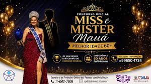 Estão abertas as inscrições para o Concurso Miss e Mister Mauá Melhor Idade 60+