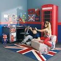 Chambre enfant Londres : dco 100 London pour chambre d