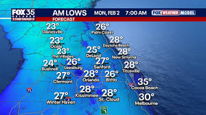 Central Florida Faces Extreme Cold Followed by Stormy Warmup