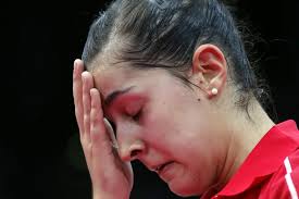 Carolina Marín lograba una victoria en el torneo femenino de bádminton de los Juegos Olímpicos de Londres ... - Carolina-Marin-durante-su-part_54331099363_54115221152_960_640