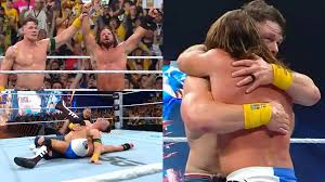خلاصه بازی جذاب و تماشایی جان سینا مقابل ای جی استایلز در رویداد WWE Crown Jewel