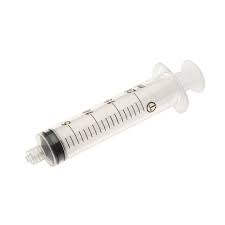 3-part concentric Luer Lock syringe, 20 ml. Box of 50 units ...