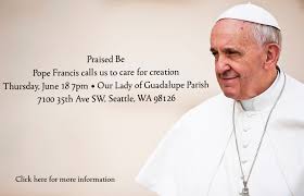 Press Release: Encyclical Celebration Event in Seattle | Earth ... via Relatably.com